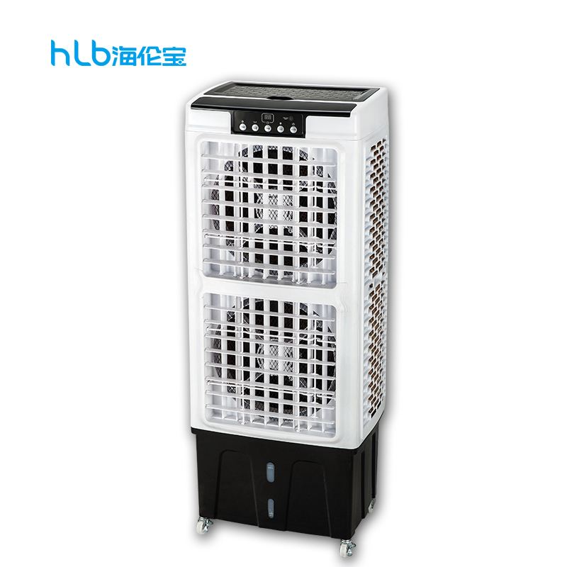 Beliebter 200 W 40 l Wasser-Industrieventilator, tragbarer Verdunstungsluftkühler für den gewerblichen Gebrauch