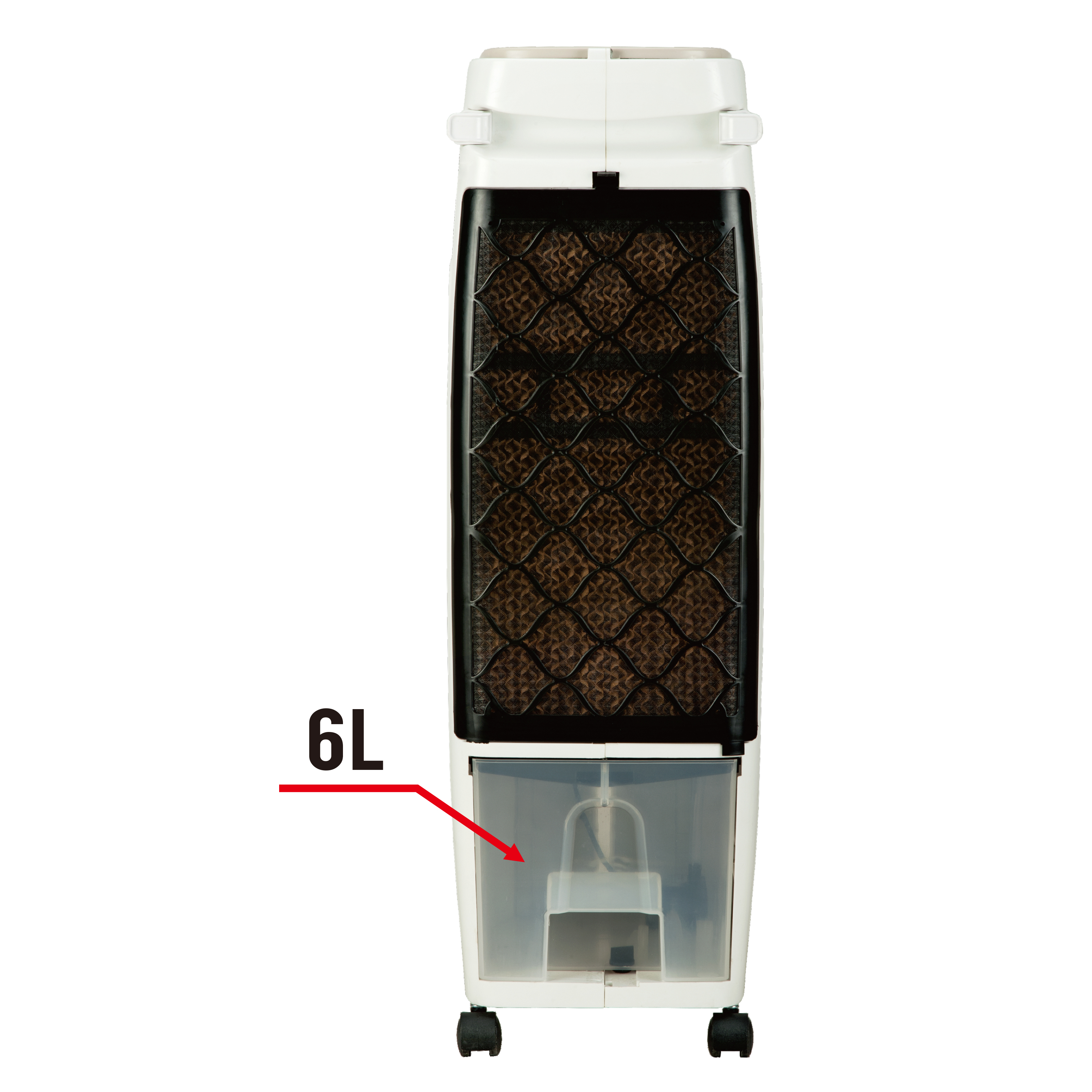 6-Liter-Raum-Fernbedienungsbodenstehender Verdunstungsluftkühler