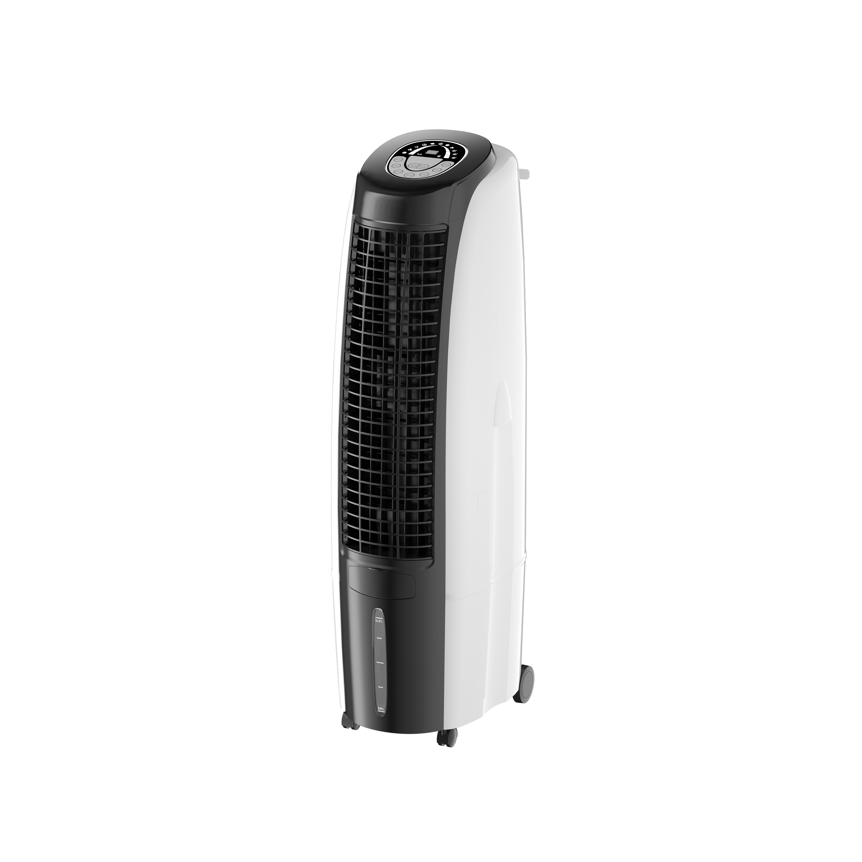 Elektrischer persönlicher Verdunstungsluftkühler in Turmform für den Haushalt mit Luftbefeuchter zur Kühlung der Luft im heißen, trockenen Sommer