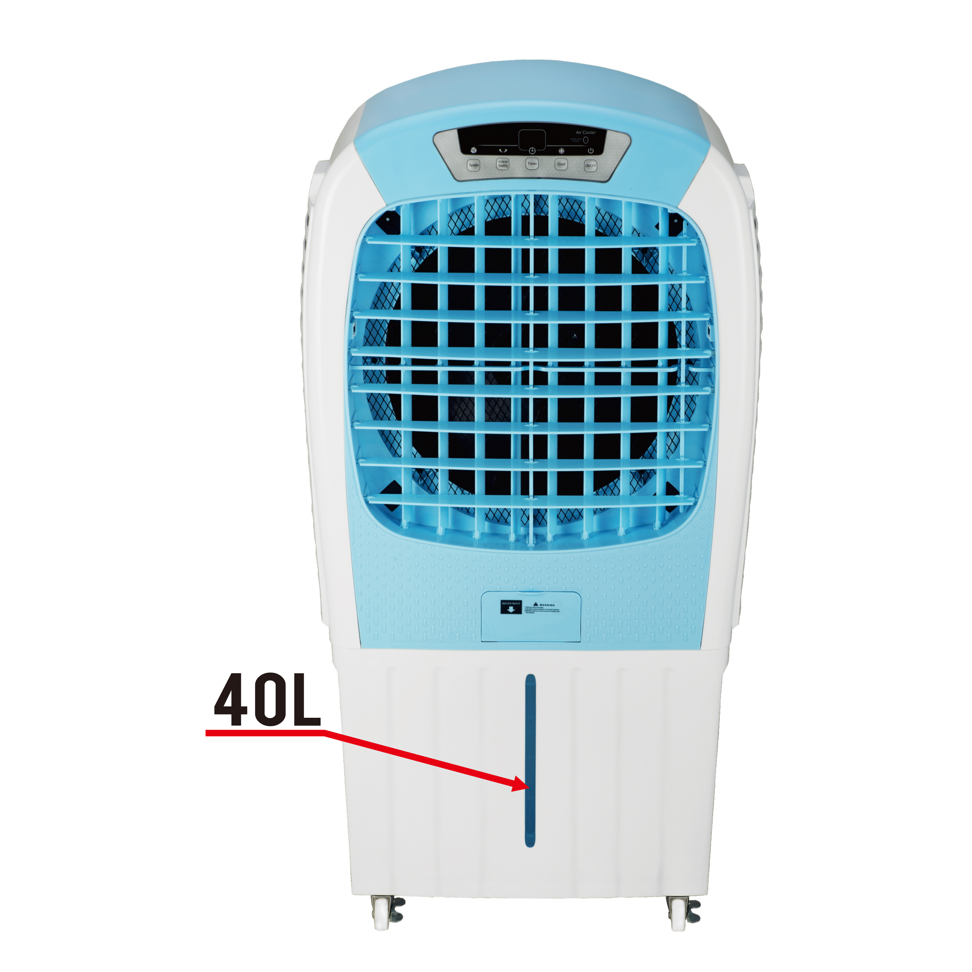 Geräuscharmer 40-Liter-Verdampfer-Luftkühler für den Innenbereich